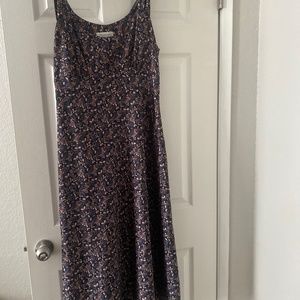 Brand New Cap Sleeve Satin Dress